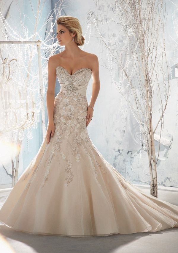 cheap trumpet wedding dresses