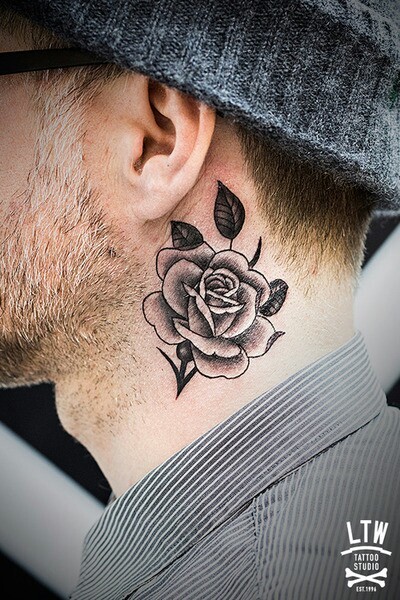31 Cool Neck Tattoos Design for Guys  Super Hit Ideas