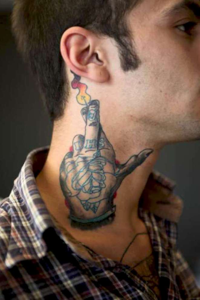 31 Cool Neck Tattoos Design for Guys  Super Hit Ideas