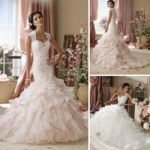wedding dresses 2015 mermaid with bling