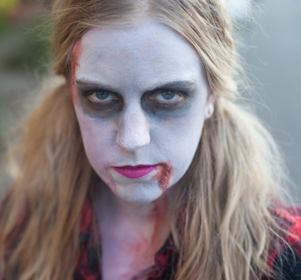 15 Cute Scary Halloween Zombie Makeup Ideas Tips