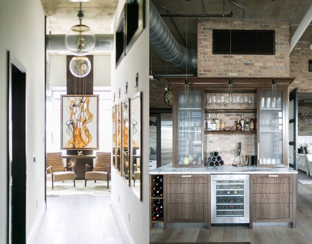 Home Remodeling: An Excellent Industrial Style Penthouse Design