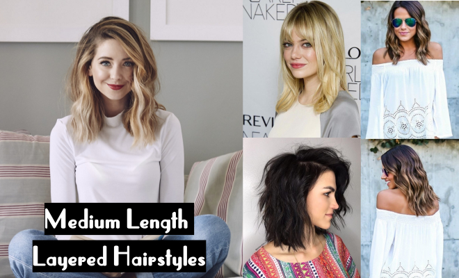 Top 30 Medium Length Layered Hairstyles Perfect For Lack Of