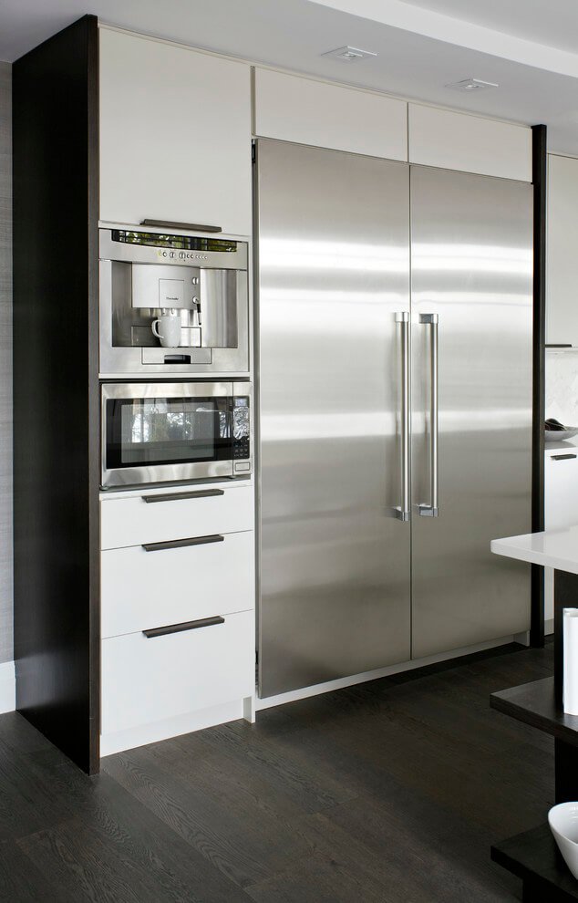 Canada's Style Streamlined Kitchen as Industrial Meets Elegant