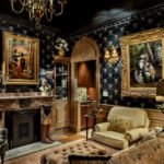 Black And Gold Living Room