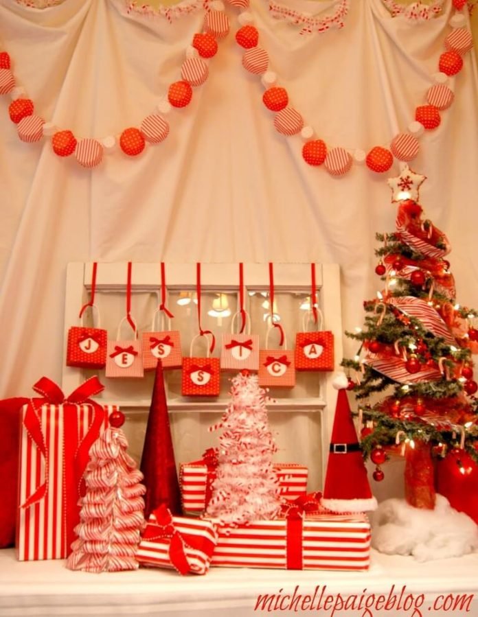 21 Enchanting Candy Cane Christmas Decor Ideas