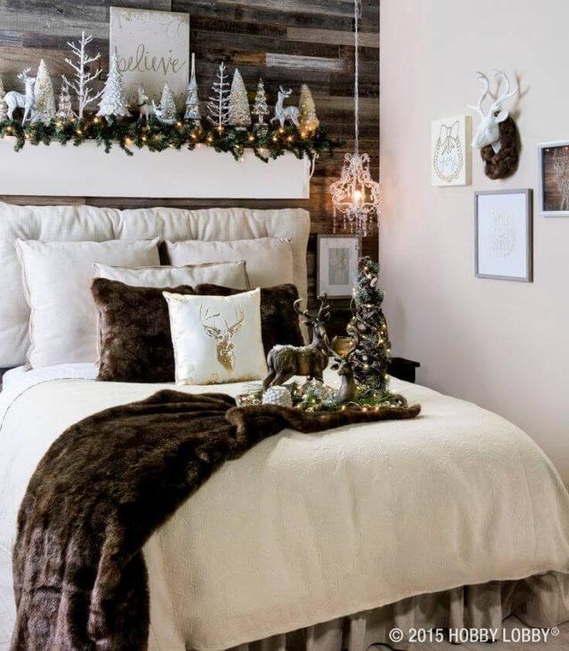25 Christmas Bedroom Decoration Ideas To Inspire You