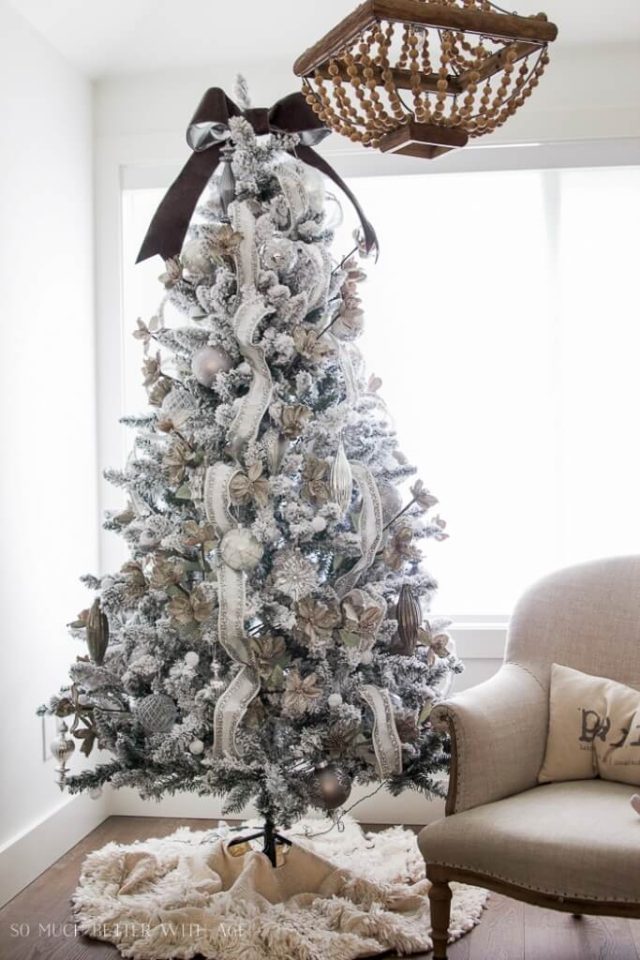 41 Festive Living Room Christmas Tree Decorations