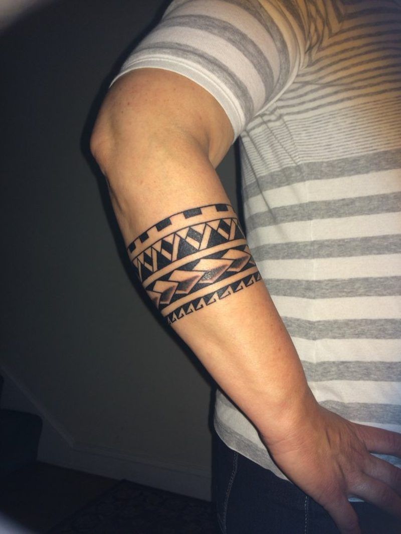 Unterarm tattoo mann armband