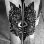 Arm Wolf Tattoo