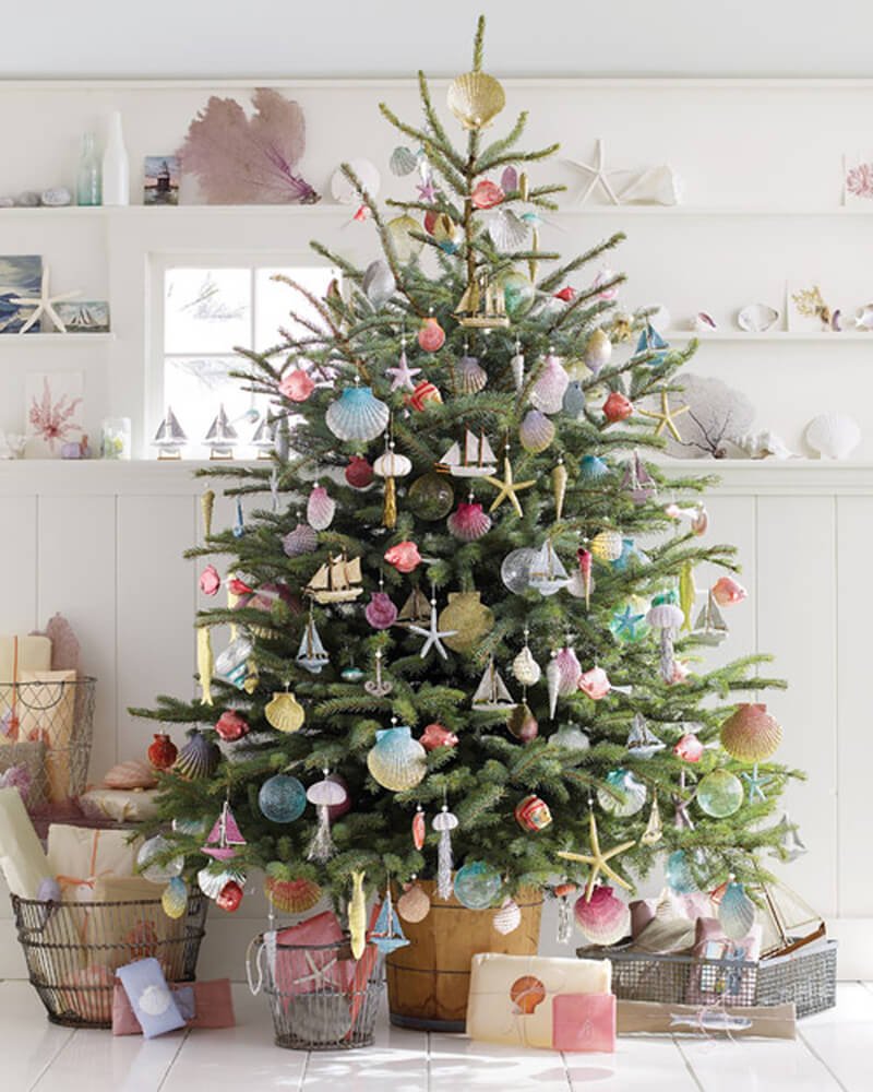 Beach Style Christmas Tree Decoration