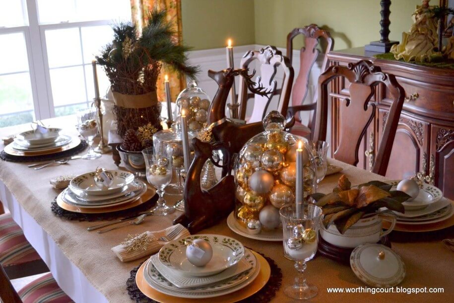 31 Rustic Christmas Table Settings To Wow Your Guests