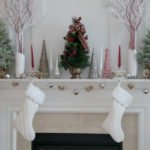 Fireplace Mantle Bells Garland Decor