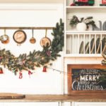 Kitchen Cupboard Garland Decor