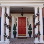 Minimal Front Porch Christmas Decor