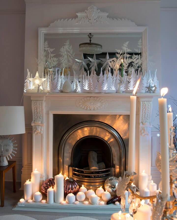 35 Christmas Fireplace Mantel Decoration Ideas That You'll Love
