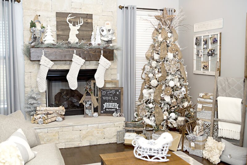 31 Rustic Christmas Decoration Ideas To Inspire You
