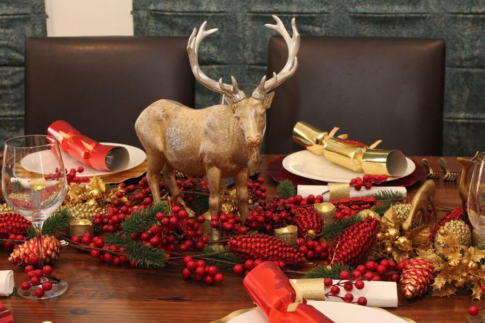 26 Gorgeous Red Gold Christmas Decoration Ideas