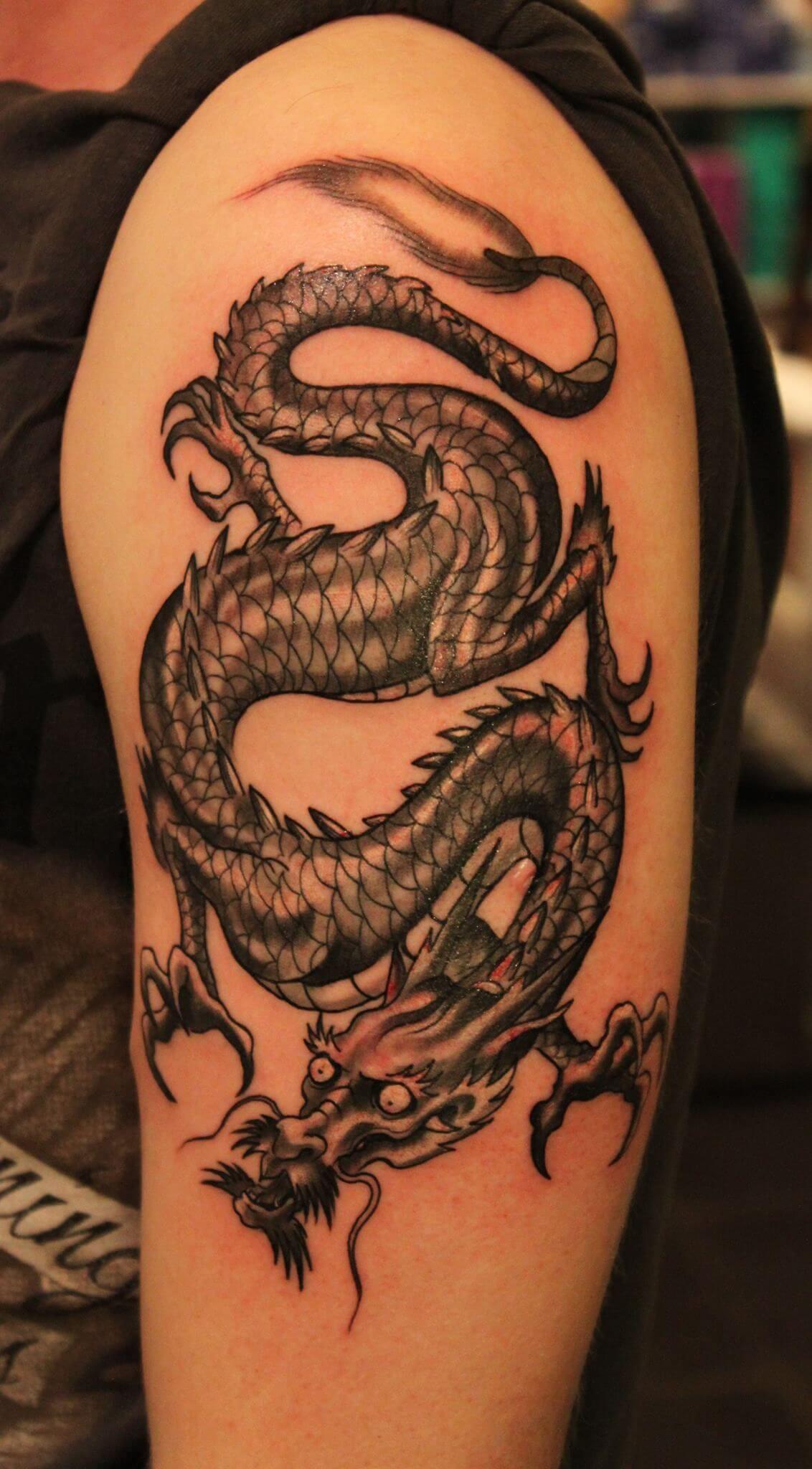 60 Dragon Tattoo Ideas To Copy To Live Your Fairytale ...