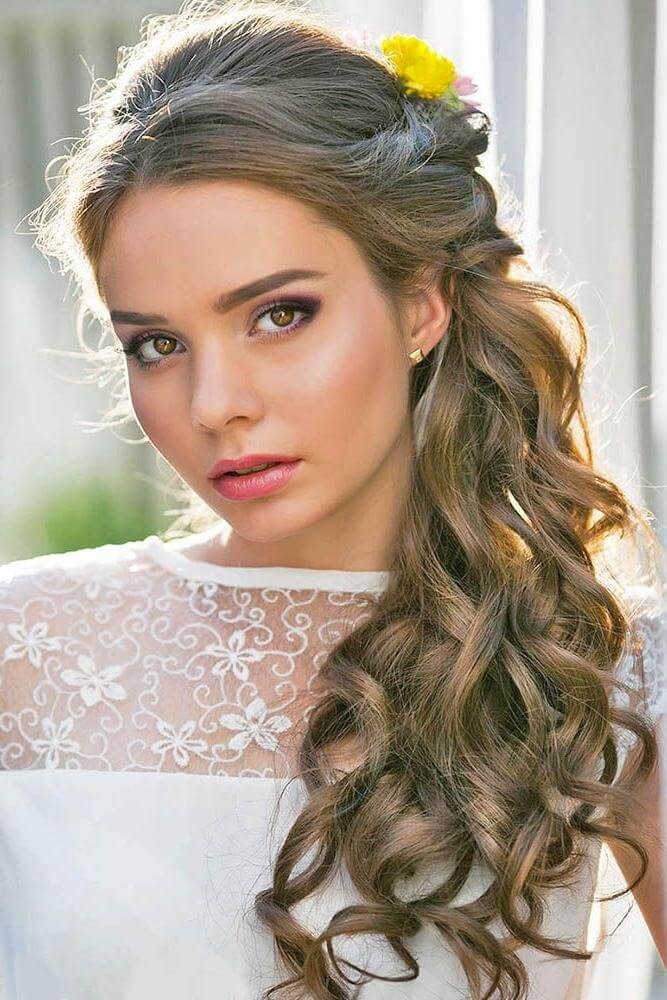 Curly Hairstyles for Wedding - Look Stunning on Your Big Day!
 Long Hairstyles With Curls Wedding