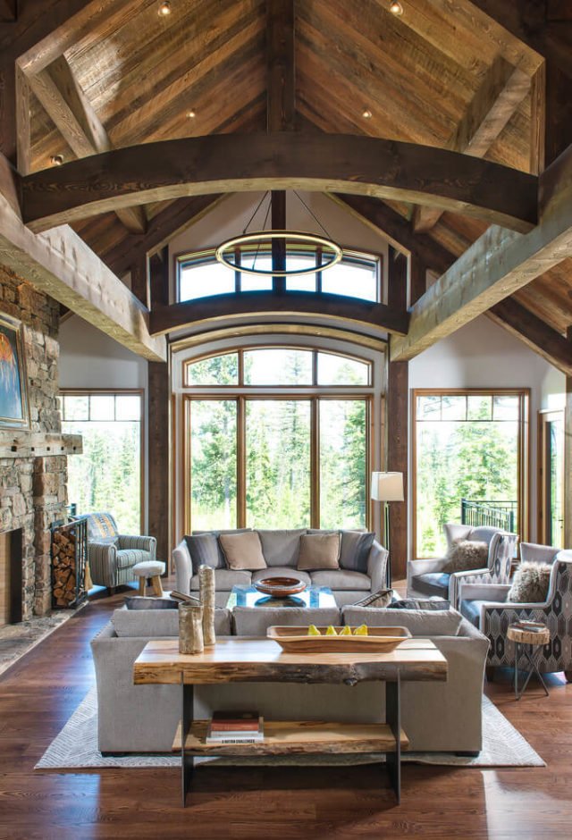 21 Simply Gorgeous Rustic Living Room Design Ideas