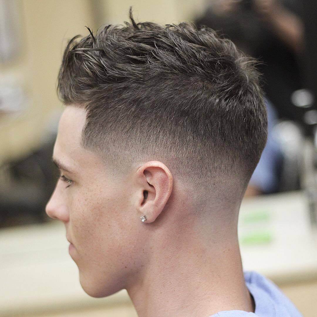 Low Fade Haircut Men Hairstyle Haircut Trend
