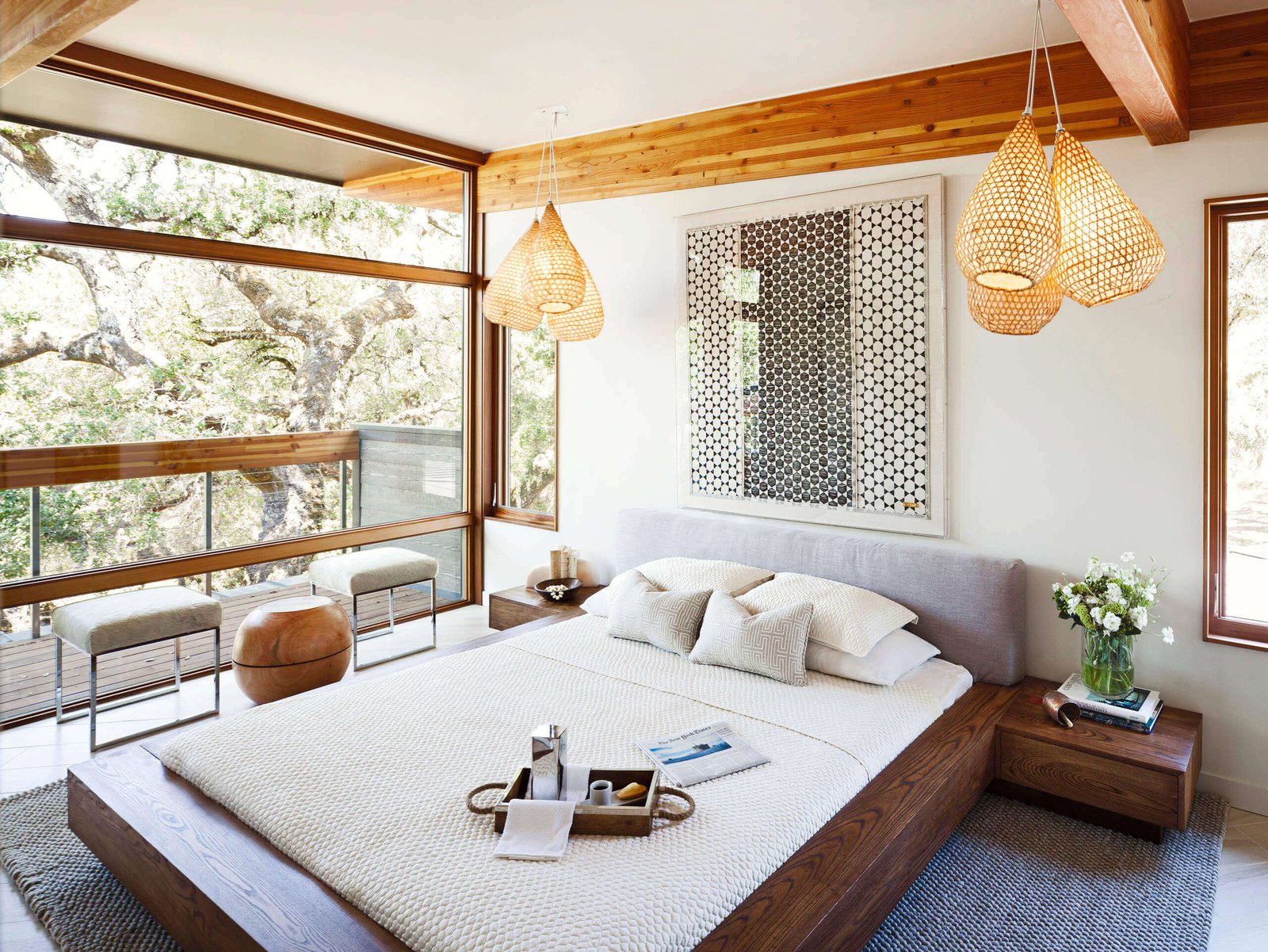 Classic White And Wood Tones