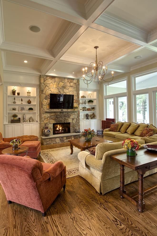 22 Sophisticated and Chic Traditional Living Room Design Ideas