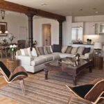 Serene Brown Living Room Design