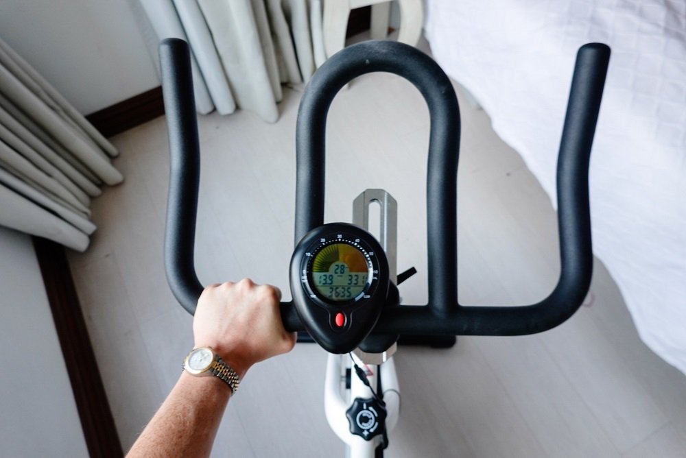 adding magnetic resistance to spin bike