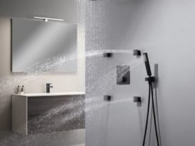 Black Shower Hose System