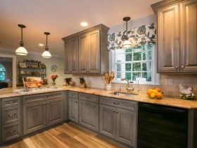 farmhouse kitchen cabinets 1