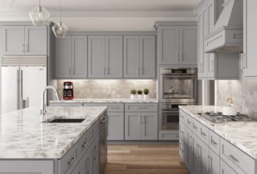 grey kitchen cabinets 1